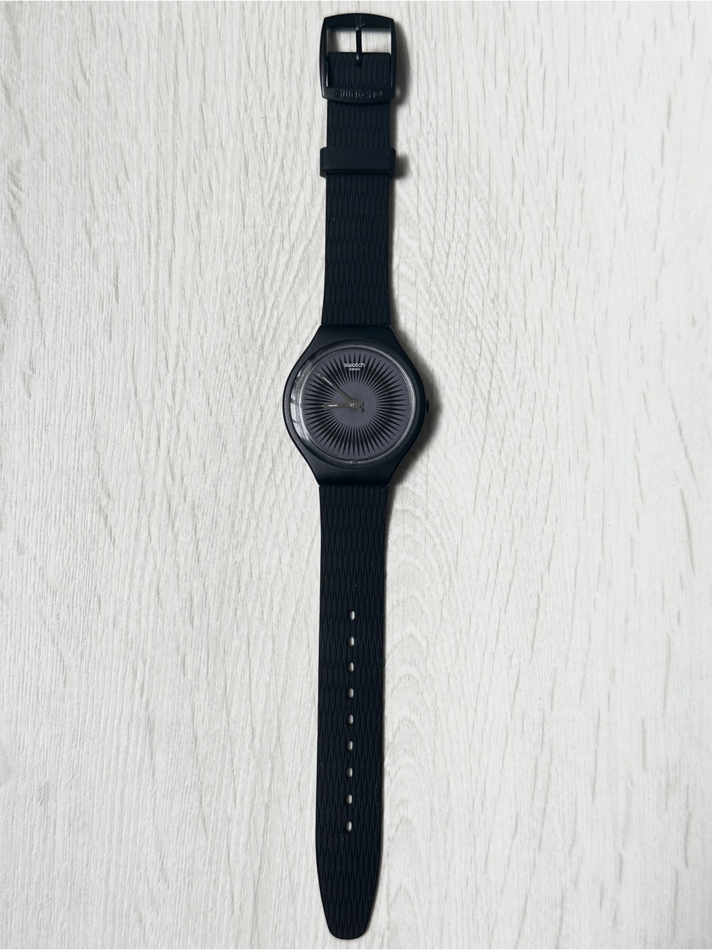 Swatch Ultra Thin New Skin SKINNELLA (SVOB104) Watch Black Unisex Watch - Picture 12 of 13